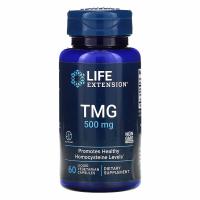 Триметилглицин (TMG) 500 mcg Life Extension, 60 гелевых капсул