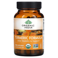 Куркума, поддержка подвижности и здоровья суставов (Turmeric Formula Joint Mobility & Support), Organic India, 90 вегетарианских капсул