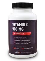 Аскорбиновая кислота Vitamin C 900 mg (Protein Company), 120 капсул