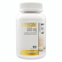 L-Тирозин (L-Tyrosine), 500 мг, Maxler, 100 вегетарианских капсул