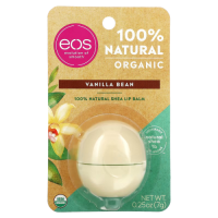 Бальзам для губ с маслом ши (Natural Shea lip balm) ваниль, EOS, 7 г