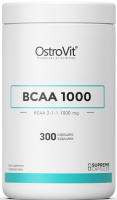 БЦАА (BCAA) 1000 мг, OstroVit, 300 капсул