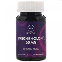 Прегненолон (Pregnenolone) 50 mg, MRM Nutrition, 60 вегетарианских капсул