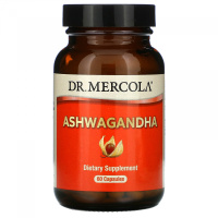 Ашваганда (Ashwagandha), Dr. Mercola, 60 капсул