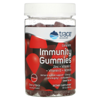 Полный комплекс для иммунитета (Complete Immunity) вишня, Trace Minerals, 60 жевательных конфет