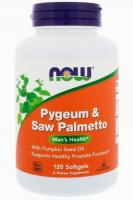 Pygeum & Saw Palmetto NOW Foods, 120 гелевых капсул