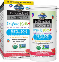Органические пробиотики для детей (Dr. Formulated Probiotics Organic Kids), со вкусом арбуза, Garden of Life, 30 жевательных таблеток