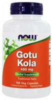 Готу-Кола (Gotu-Kola) Now Foods, 100 капсул