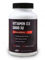 Витамин D3 /Vitamin D3 5000 IU (Protein Company) ваниль, 120 таблеток