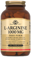 L-Аргинин Солгар 1000 мг (L-Arginine Solgar 1000 mg) - 90 таблеток