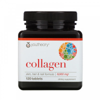 Коллаген (Collagen) 6000 мг, Youtheory Collagen, 120 таблеток
