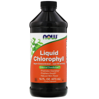 Хлорофилл Жидкий Нау Фудс (Liquid Chlorophyll Now Foods), 473 мл