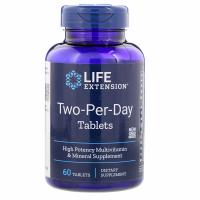 Дважды-в-день (Two-Per-Day) Life Extension, 60 таблеток