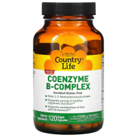 Коэнзим B-комплекс (Coenzyme B-Complex) Country Life 120 вегетарианских капсул
