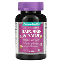 Средство для поддержания здоровья волос, кожи и ногтей (Hair, Skin & Nails) FutureBiotics, 135 таблеток