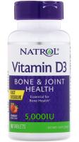 Vitamin D3 5000 IU Natrol (Витамин Д3 5000 МЕ Натрол), 90 таблеток