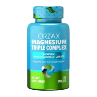 Магний Тройной Комплекс (Magnesium Triple Complex), ORZAX, 60 таблеток