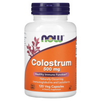 Молозиво Нау Фудс (Colostrum Now Foods), 500 мг, 120 вегетарианских капсул
