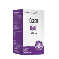 Биотин (Ocean Biotin) 5000 мкг, ORZAX, 60 капсул