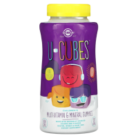 Детские витамины и мультиминералы Солгар (U-Cubes Solgar) - 120 жевательных конфет