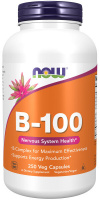 Витамин B-100 комплекс Нау Фудс (Vitamin B-100 Complex  Now Foods), 250 вегетарианских капсул