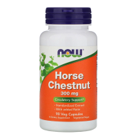 Конский Каштан Экстракт Нау Фудс (Horse Chestnut  NOW Foods) 300 мг, 90 вегетарианских капсул