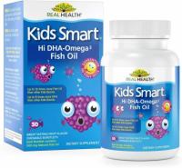 Bioglan Kids Smart Hi DHA-Omega 3 Fish Oil, 30 жевательных драже