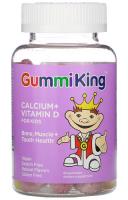 Gummi King Calcium + Vitamin D (Гумми Кинг Кальций + Витамин Д), 60 жевательных мармеладок