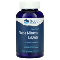 Таблетки с минералами и микроэлементами (Trace Minerals Tablets ConcenTrace), Trace Minerals, 300 таблеток