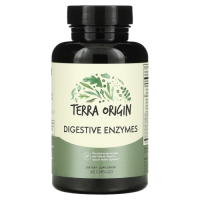 Пищеварительные ферменты (Digestive Enzymes), Terra Origin, 60 капсул