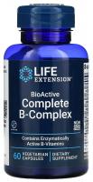 Витамины группы B Лайф Экстэншн (Complete B-Complex Life Extension), 60 капсул