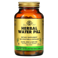 Мочегонное средство (Herbal Water Pill), SOLGAR, 100 вегетарианских капсул