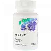Ferrasorb Thorne Research, 60 капсул