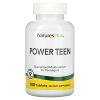 Питательная добавка для подростков (Power Teen), Natures Plus, 180 таблеток