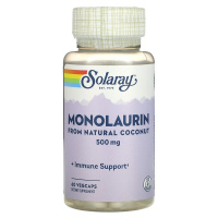 Монолаурин (Monolaurin) 500 мг, Solaray, 60 вегетарианских капсул