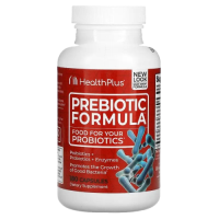 Формула пребиотиков (Prebiotic Formula) 500 мг, Health Plus, 180 капсул