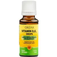 Витамин Д3 К2 (Vitamin D3 K2), ORZAX, 20 мл