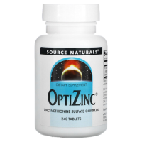 Цинк (OptiZinc), Source Naturals, 240 таблеток