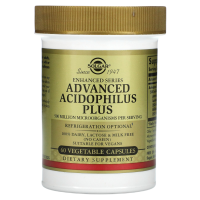 Ацидофилус Плюс Солгар (Advanced Acidophilus Plus Solgar) - 60 капсул