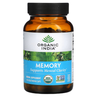 Память (Memory), Organic India, 90 вегетарианских капсул