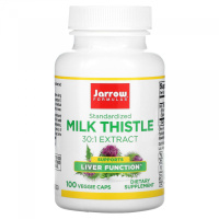 Расторопша пятнистая (Milk Thistle), Jarrow Formulas, 100 вегетарианских капсул