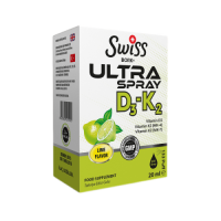 Ультра спрей Витамины Д3-К2 (Ultra Spray D3-К2) вкус лайма, Swiss BORK, 20 мл