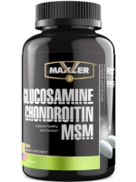 Глюкозамин, хондроитин и МСМ (Glucosamine Chondroitin MSM), Maxler, 180 таблеток