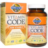 Витаминный код Витамин С (Vitamin Code Raw Vitamin C), Garden of Life, 120 вегетарианских капсул