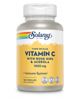 Solaray, Витамин C, 1000 мг, 100 капсул