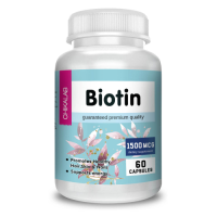 Биотин (Biotin), 1500 мкг, Chikalab, 60 капсул