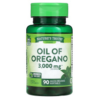 Масло орегано (OIL OF OREGANO), 3000 мг, Nature's Truth, 90 капсул быстрого действия
