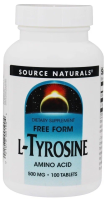 L-тирозин (L-Tyrosine), 500 мг, Life Extension
