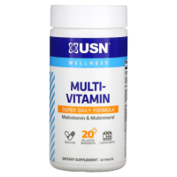 Мультивитамины для ежедневного применения (Multi - Vitamin Super Daily Formula), USN, 60 таблеток