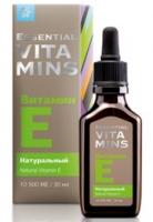 Натуральный витамин Е Essential Vitamins Сибирское Здоровье, 30 мл